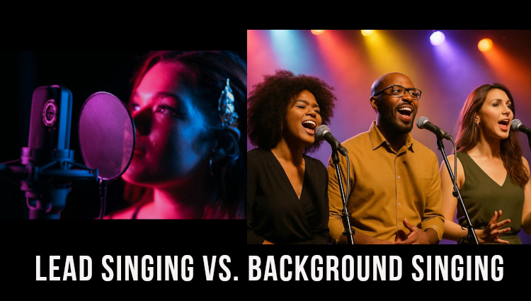 Singing Lessons- Lead Singing vs. Background Singing