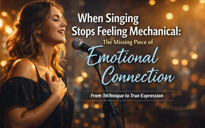 When Singing Stops Feeling Mechanical: The Missing Piece of Emotional Connection